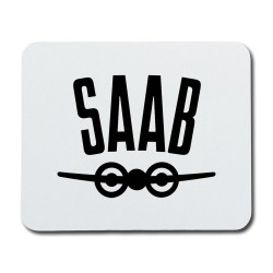 SAAB Mouse Pad, Logo Before...