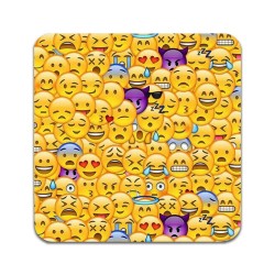 2 ST Emoji Underlägg