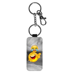 Emoji Laughing Nyckelring