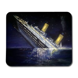 Sinking Titanic Mouse Pad