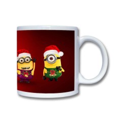Santa Minions Christmas Mug