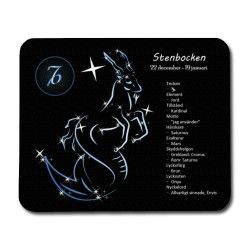 Zodiac Capricorn Mouse Pad