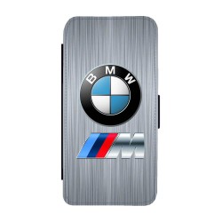BMW iPhone XS Flip Wallet Case