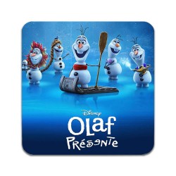 2 PCS  Olaf Presents Coasters