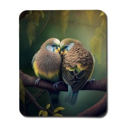 Lovebirds Mouse Pad